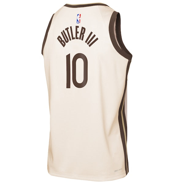 Jimmy Butler III Golden State Warriors Nike Youth 2025/26 City Edition Swingman Jersey - Tan