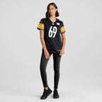 Domenique Davis Pittsburgh Steelers Nike Women's  Game Jersey -  Black