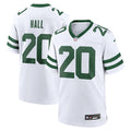 Breece Hall New York Jets Nike Legacy Player Game Jersey - White/Green
