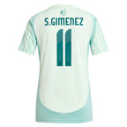 Santiago Giménez Mexico National Team adidas Women's 2024 Away Replica Player Jersey - Green