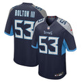 Curtis Bolton III Tennessee Titans Nike Team Game Jersey -  Navy