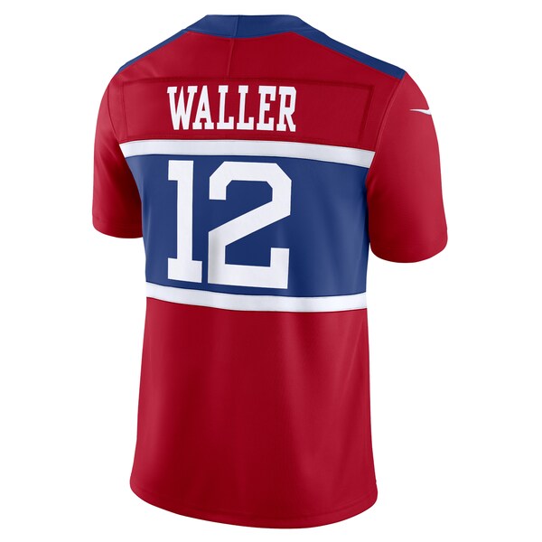 Darren Waller New York Giants Nike Alternate Vapor F.U.S.E. Retired Player Limited Jersey - Century Red/Royal