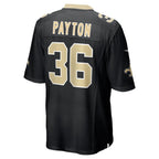 Rico Payton New Orleans Saints Nike  Game Jersey -  Black