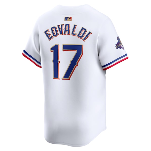 Nathan Eovaldi Texas Rangers Nike 2024 Gold Collection Limited Player Jersey – White