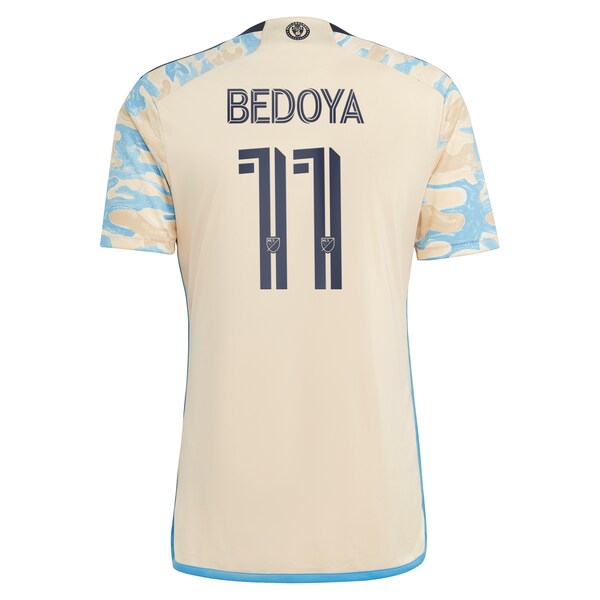 Alejandro Bedoya Philadelphia Union adidas 2024 For Philly Replica Jersey - Tan