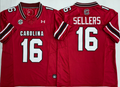 LaNorris Sellers NCAA South Carolina Gamecocks Under Armour Vapor Limited Jersey