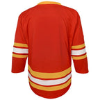 Calgary Flames Youth Home Replica Blank Jersey - Red