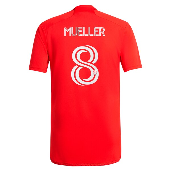 Chris Mueller Chicago Fire adidas 2024 Return To Red Replica Player Jersey – Red