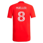 Chris Mueller Chicago Fire adidas 2024 Return To Red Replica Player Jersey – Red