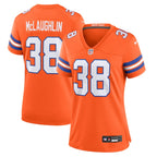 Jaleel McLaughlin Denver Broncos Nike Women's Mile High Collection 1977 Throwback Player Game Jersey - Orange