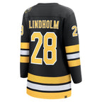 Elias Lindholm Boston Bruins  Women's Home Breakaway Player Jersey - Black