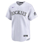 Colorado Rockies Nike Home Limited Jersey - White