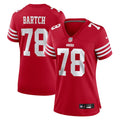Ben Bartch San Francisco 49ers Nike Women's  Game Jersey -  Scarlet