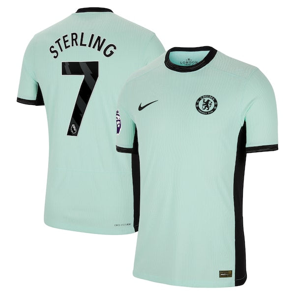 Raheem Sterling Chelsea Nike 2023/24 Third Match Authentic Player Jersey - Mint