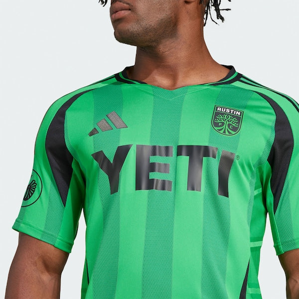 Austin FC adidas 2025 The Heartbeat Kit Authentic Jersey - Green