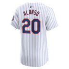 Pete Alonso New York Mets Nike Home Elite Jersey - White