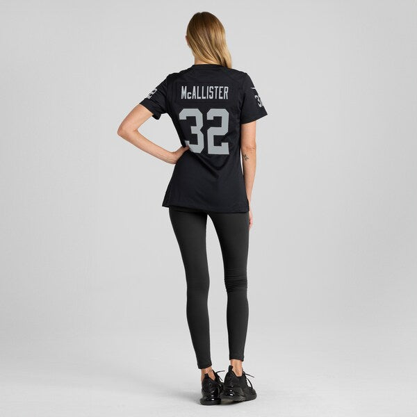 Tyreik McAllister Las Vegas Raiders Nike Women's  Game Jersey -  Black