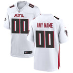 Atlanta Falcons Nike Custom Game Jersey - White