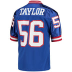Lawrence Taylor New York Giants 1990 Authentic Throwback Retired Player Jersey - Royal