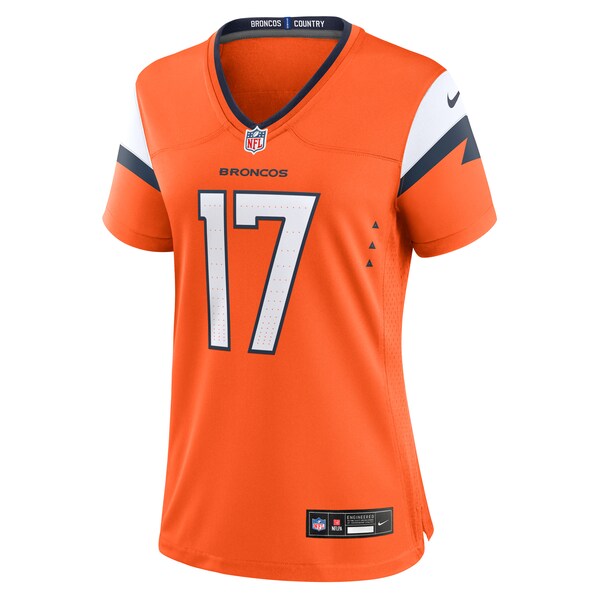 Devaughn Vele Denver Broncos Nike Women's Team Game Jersey -  Orange