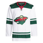 Minnesota Wild adidas Away Primegreen Authentic Jersey – White