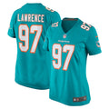 Rashard Lawrence Miami Dolphins Nike Women's Team Game Jersey -  Aqua