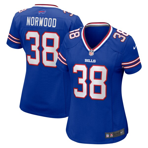 Tre Norwood Buffalo Bills Nike Women's Team Game Jersey -  Royal