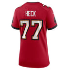 Charlie Heck Tampa Bay Buccaneers Nike Women's Team Game Jersey -  Red