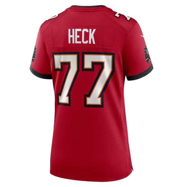 Charlie Heck Tampa Bay Buccaneers Nike Women's Team Game Jersey -  Red