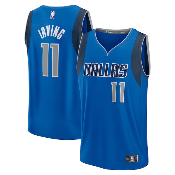 Kyrie Irving Dallas Mavericks  Youth Fast Break Replica Player Jersey - Icon Edition - Blue