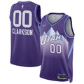 Jordan Clarkson Utah Jazz Nike Unisex 2024/25 Swingman Player Jersey - City Edition - Purple
