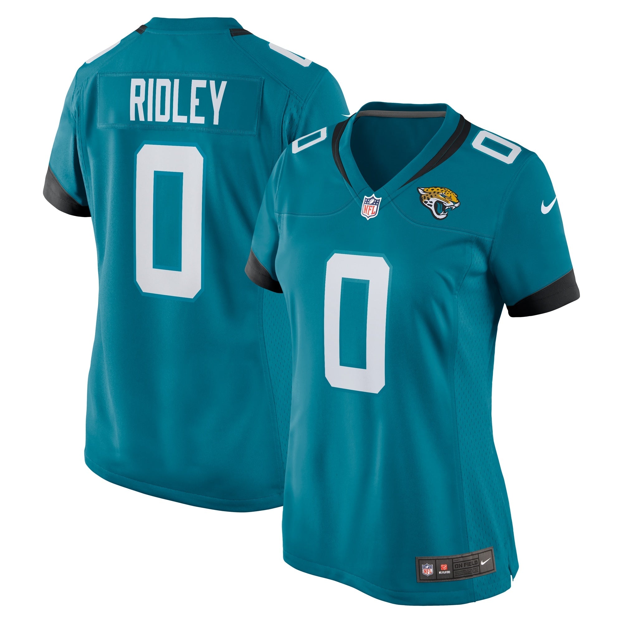 Calvin Ridley Jacksonville Jaguars Nike Women's Game Jersey - Black/Teal