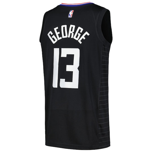 Paul George LA Clippers Jordan Brand Nike Swingman Player Jersey - Statement Edition - Black