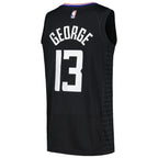 Paul George LA Clippers Jordan Brand Nike Swingman Player Jersey - Statement Edition - Black