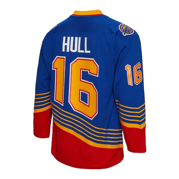 Brett Hull St. Louis Blues  1995/96 Blue Line Player Jersey - Blue