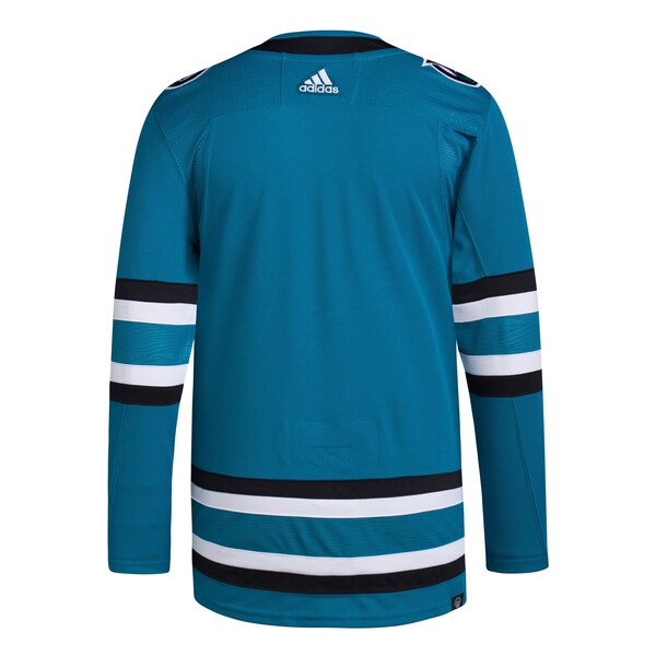 San Jose Sharks adidas Men's Home Primegreen Authentic Jersey - Teal