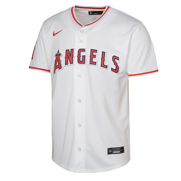 Los Angeles Angels Nike Youth Home Limited Baseball Jersey - White