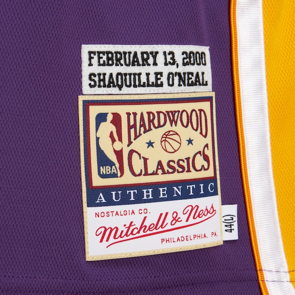 Shaquille O'Neal Los Angeles Lakers  2000 NBA All-Star Game Authentic Jersey - Purple