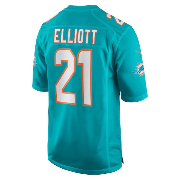 DeShon Elliott Miami Dolphins Nike Game Player Jersey - Aqua