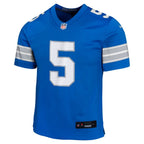 David Montgomery Detroit Lions Nike Youth Team Player Game Jersey - Blue