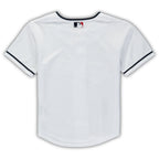 Cleveland Indians Nike Preschool Home Replica Team Jersey - White