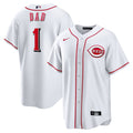 Cincinnati Reds Nike #1 Dad Home Replica Jersey - White