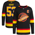 Bo Horvat Vancouver Canucks adidas Alternate Primegreen Authentic Pro Player - Jersey - Black