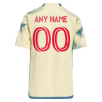New York Red Bulls adidas Youth 2024 Daniel Patrick Kit Replica Custom Jersey - Yellow