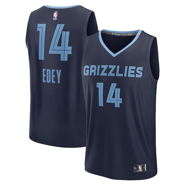 Zach Edey Memphis Grizzlies  Youth 2024 NBA Draft Fast Break Player Jersey - Icon Edition - Navy