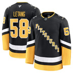 Kris Letang Pittsburgh Penguins  Alternate Premium Jersey - Black