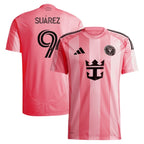 Luis Suárez Inter Miami CF adidas 2025 Euforia Replica Player Jersey - Light Pink