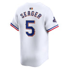 Corey Seager Texas Rangers Nike 2024 Gold Collection Limited Player Jersey – White