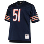 Dick Butkus Chicago Bears Big & Tall 1966 Retired Player Replica Jersey - Navy