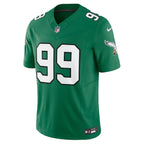 Jerome Brown Philadelphia Eagles Nike Alternate Vapor F.U.S.E. Limited Jersey - Kelly Green